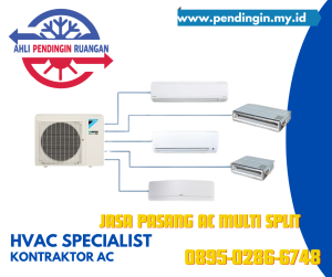 Jasa Pasang AC Multi Split, Jasa Pasang AC Multi Split Murah, Pasang AC Multi Split, AC Multi Split, sistem AC Multi Split